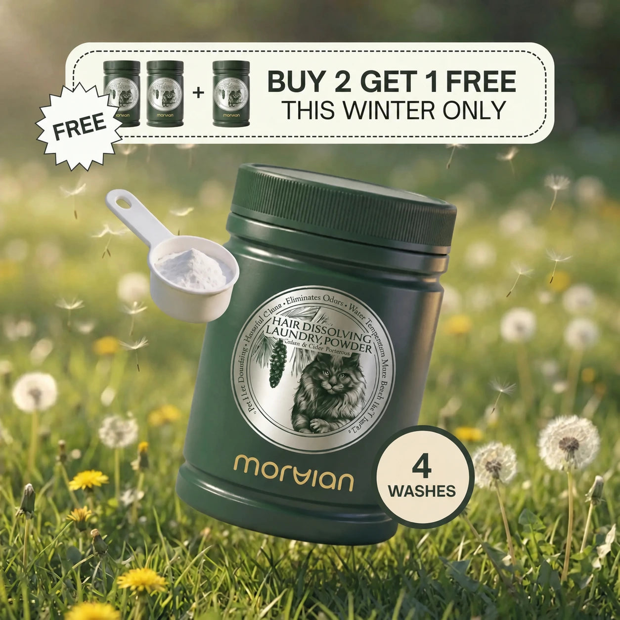 Morvian Pet Hair Dissolver