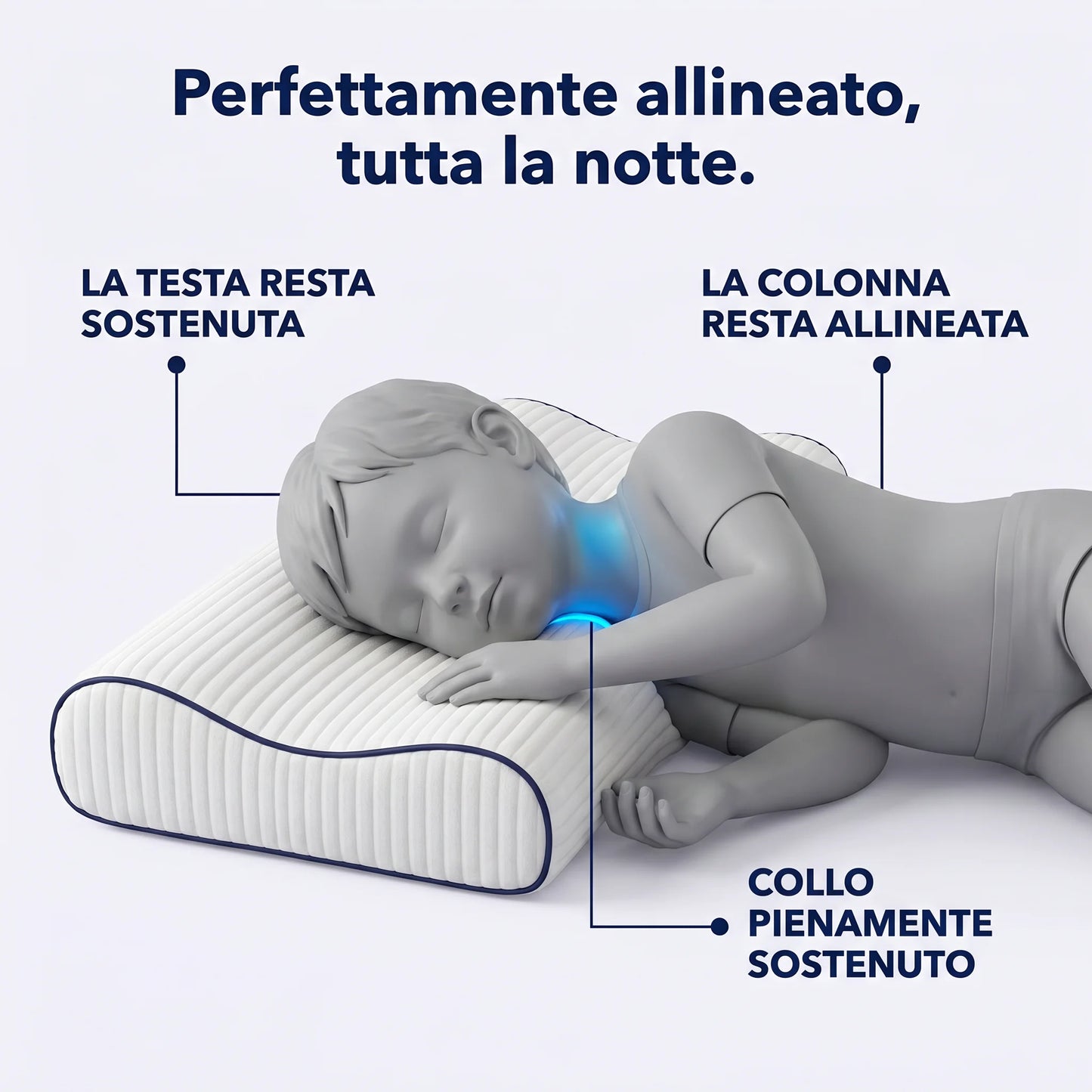 Morvian - Cuscino Posturale per Bambini